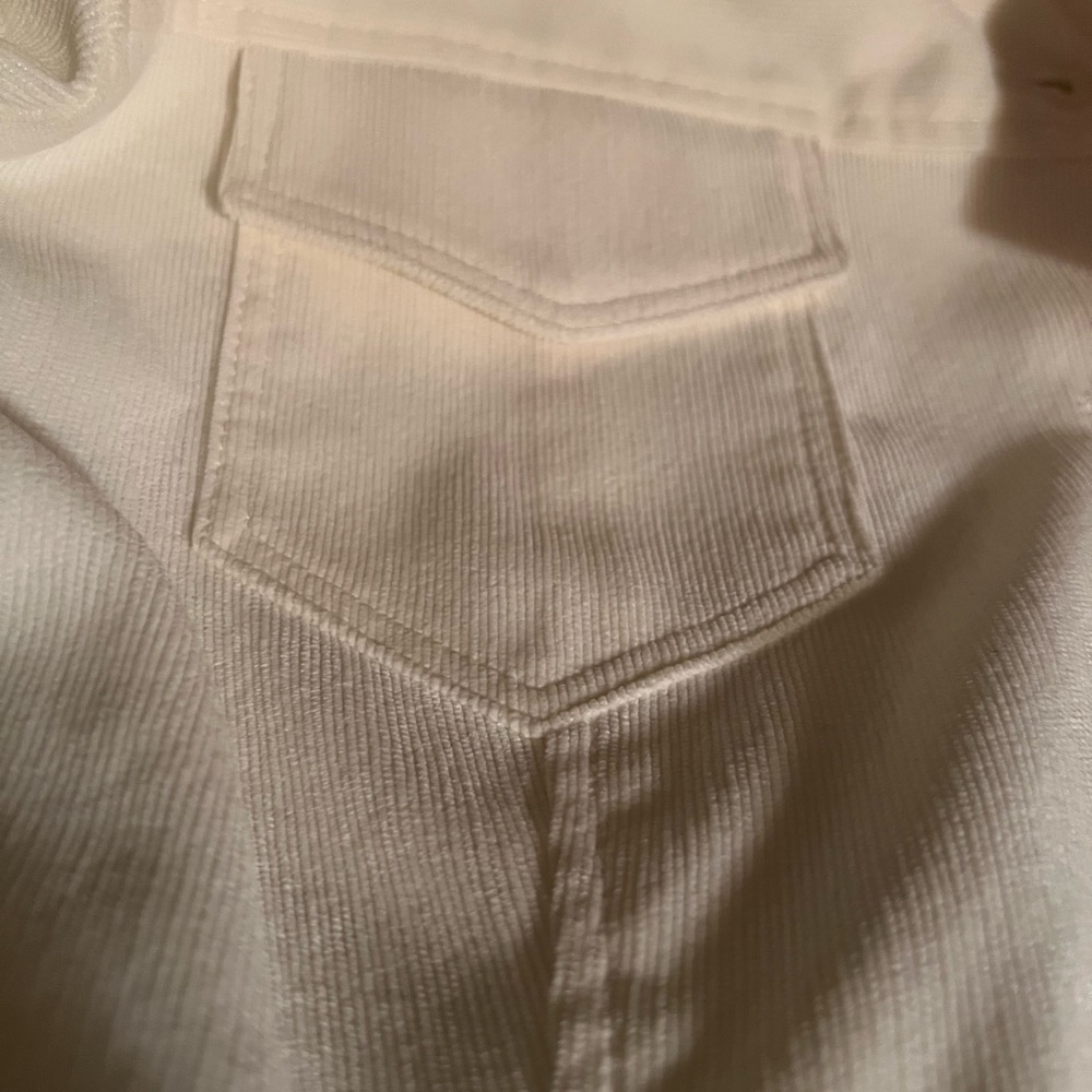 Cinq a Sept Scrunched Canyon Corduroy Jacket Sz 12 - Picture 12 of 14